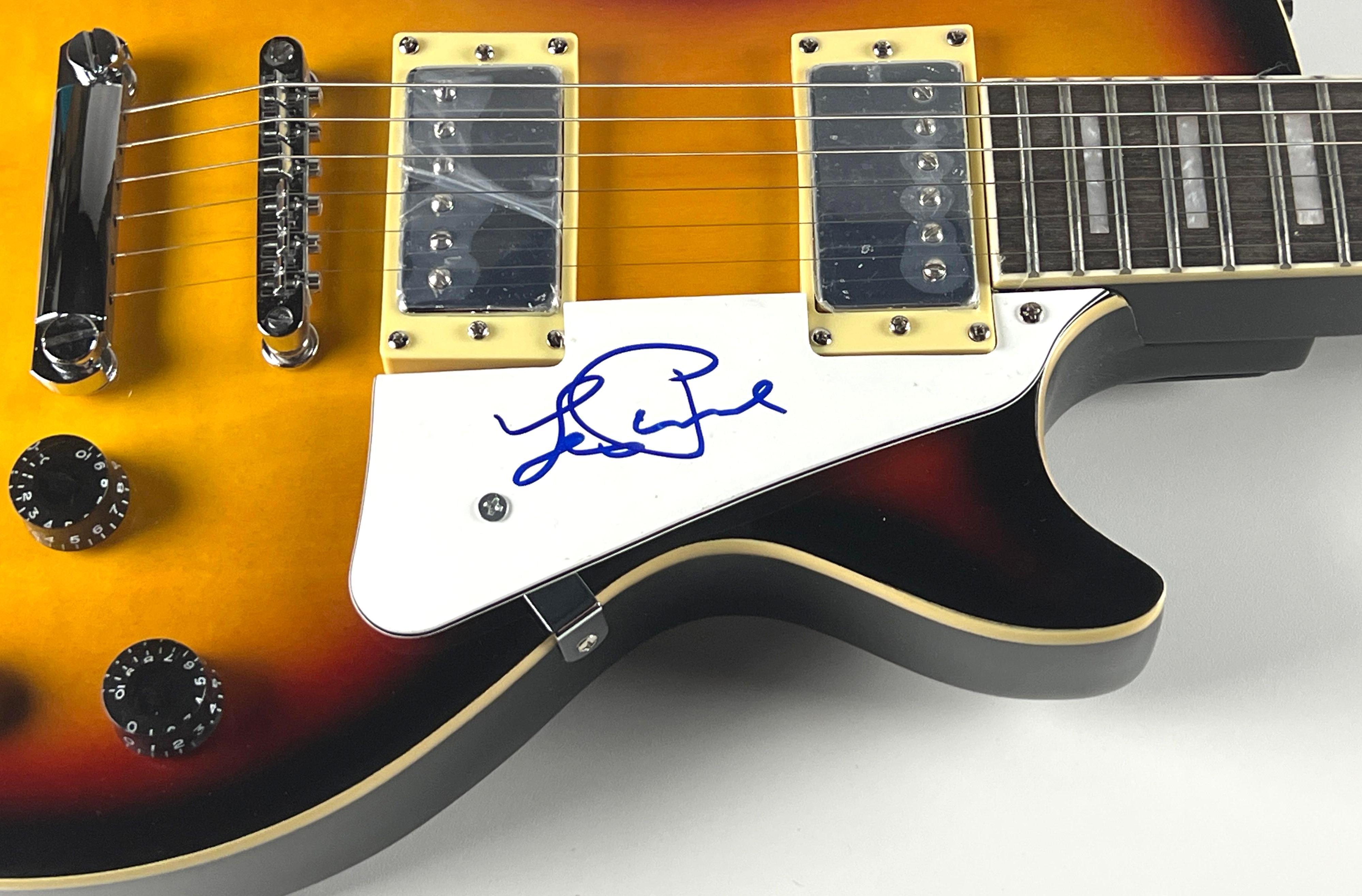 Les Paul Signed 39" Electric Guitar (JSA) at PristineAuction.com Les Paul Signed 39" Electric Guitar (JSA) at PristineAuction.com
