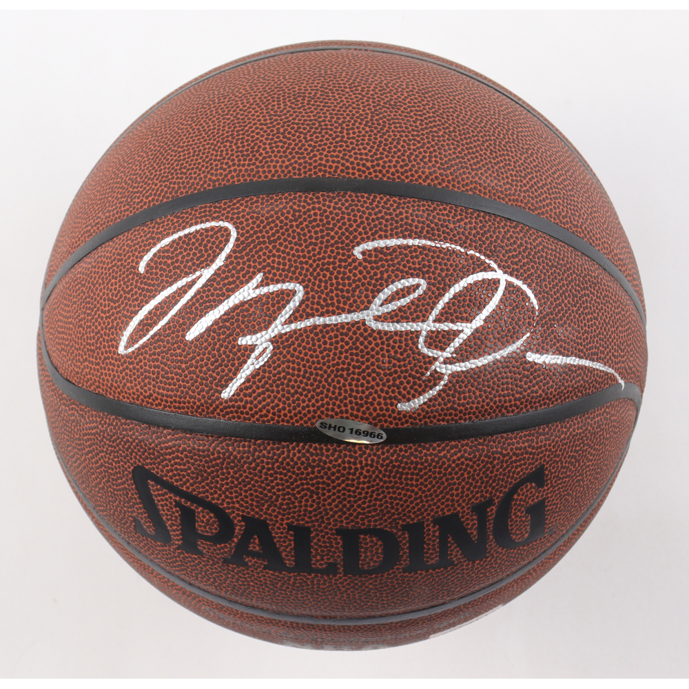 signed michael jordan ball