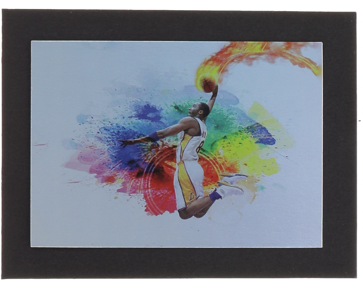 Kobe Bryant 2022 MrF Color Blast Card Art #NNO (PA) at PristineAuction.com Kobe Bryant 2022 MrF Color Blast Card Art #NNO (PA) at PristineAuction.com