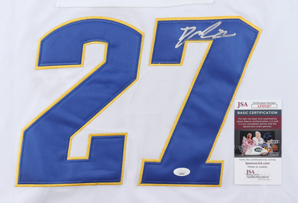 Devon Levi Signed Jersey (JSA) at PristineAuction.com Devon Levi Signed Jersey (JSA) at PristineAuction.com