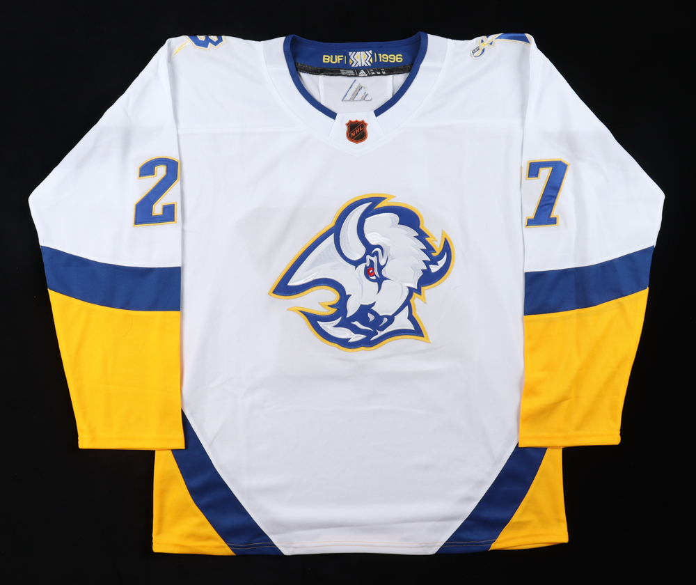 Devon Levi Signed Jersey (JSA) at PristineAuction.com Devon Levi Signed Jersey (JSA) at PristineAuction.com