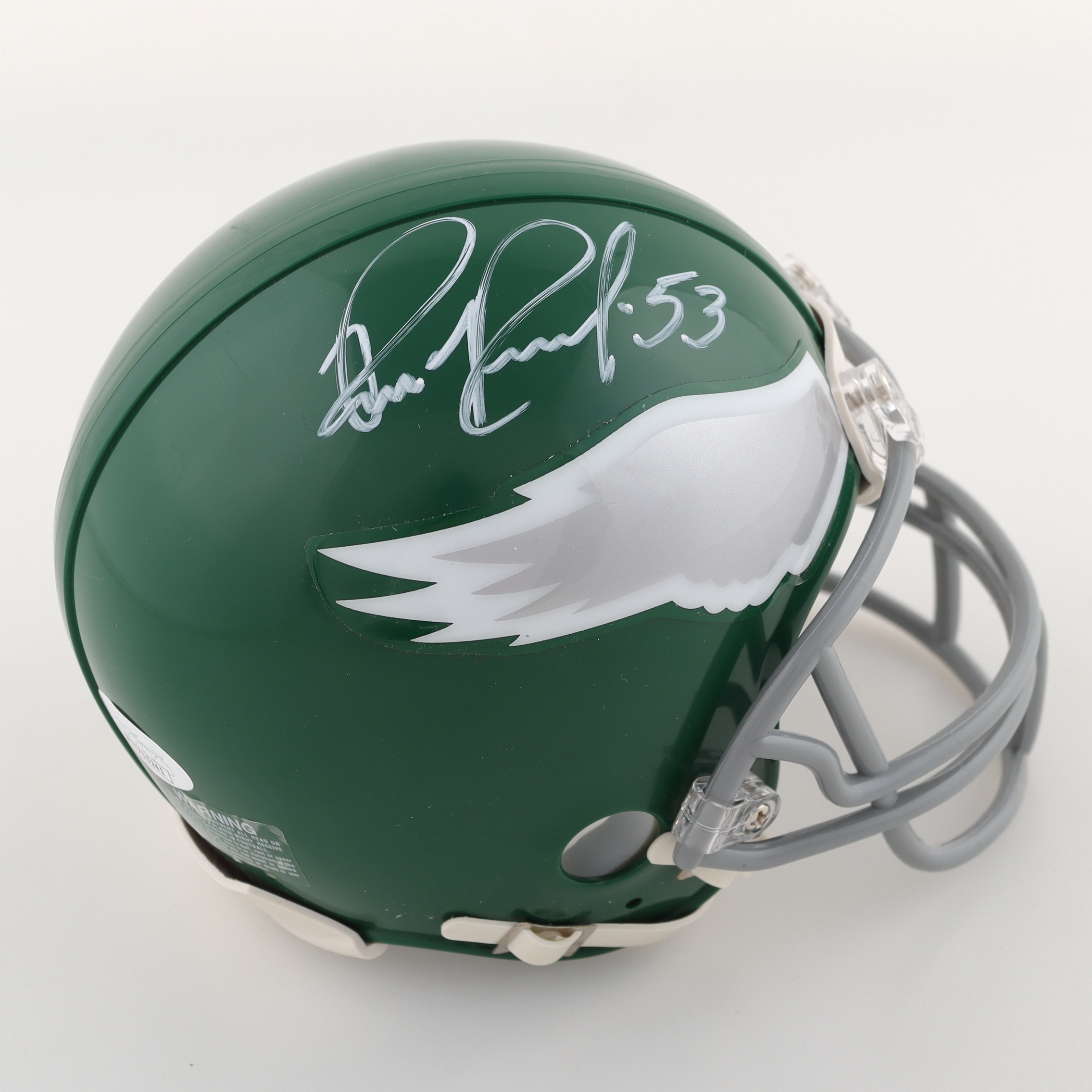 Bill Romanowski Signed Eagles Mini Helmet (JSA) at PristineAuction.com Bill Romanowski Signed Eagles Mini Helmet (JSA) at PristineAuction.com