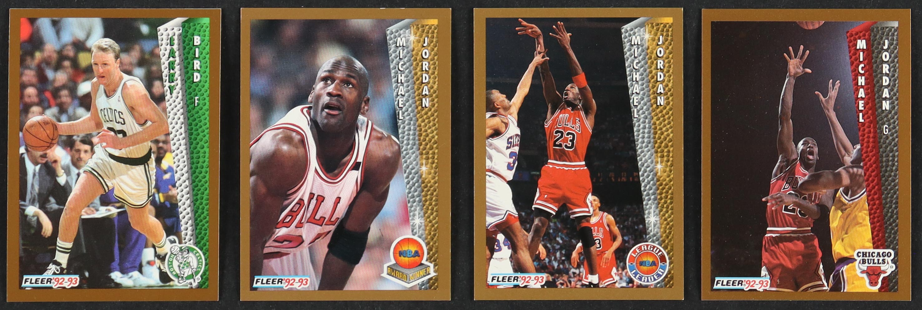 1992-93 Fleer Basketball Series I Complete Set of (264) Cards Including Michael Jordan #238, Michael Jordan #32, Larry Bird #11, Michael Jordan #246 at PristineAuction.com 1992-93 Fleer Basketball Series I Complete Set of (264) Cards Including Michael Jordan #238, Michael Jordan #32, Larry Bird #11, Michael Jordan #246 at PristineAuction.com