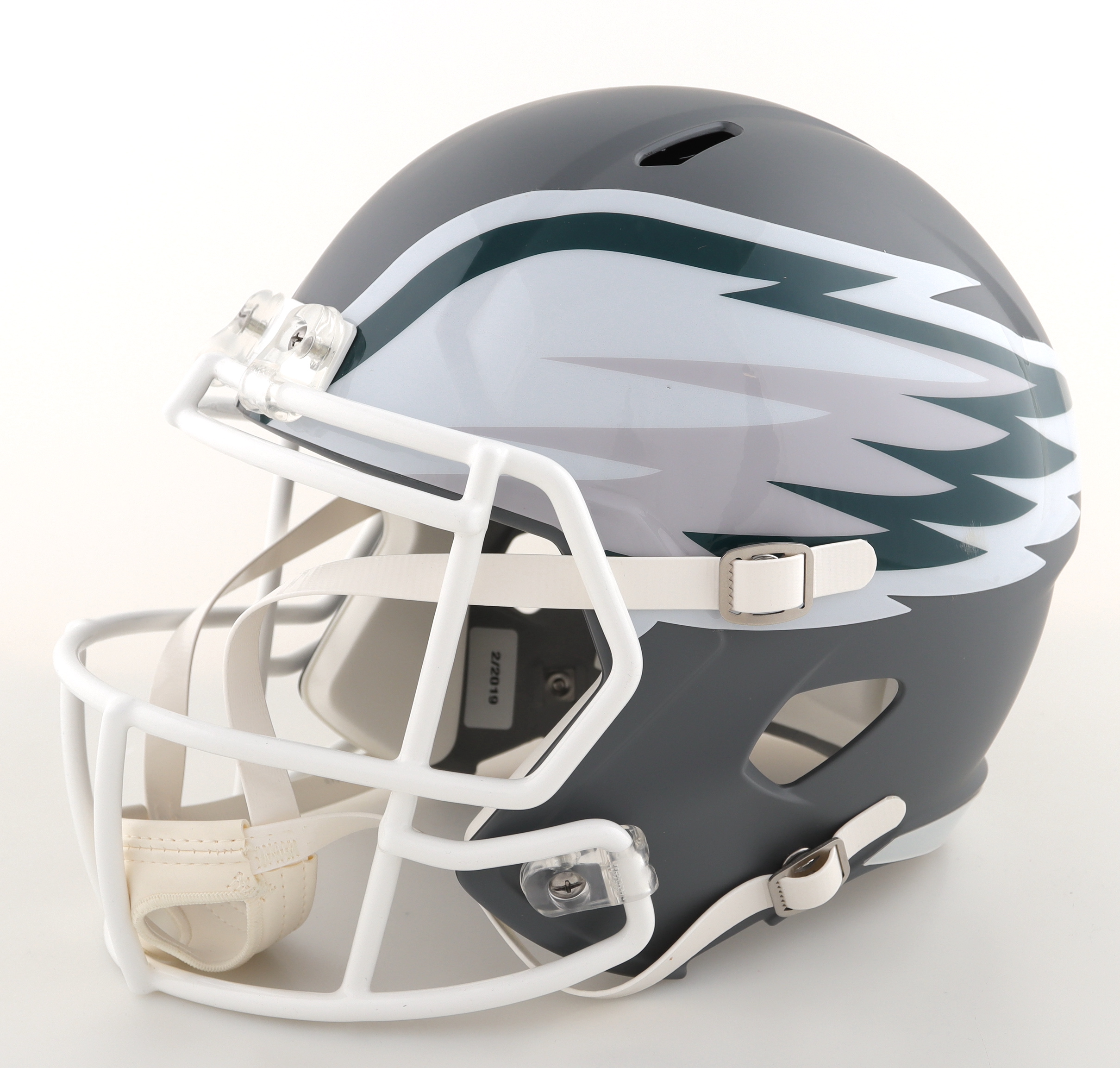 Jason Kelce Signed Eagles Full-Size AMP Alternate Speed Helmet (PSA) at PristineAuction.com Jason Kelce Signed Eagles Full-Size AMP Alternate Speed Helmet (PSA) at PristineAuction.com