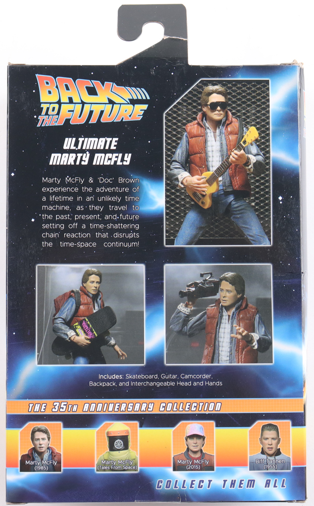 NECA Back To The Future Marty McFly 1985 Guitar Audition Ultimate 7 In Scale Action Figure NECA Back To The Future Marty McFly 1985 Guitar Audition Ultimate 7 In Scale Action Figure