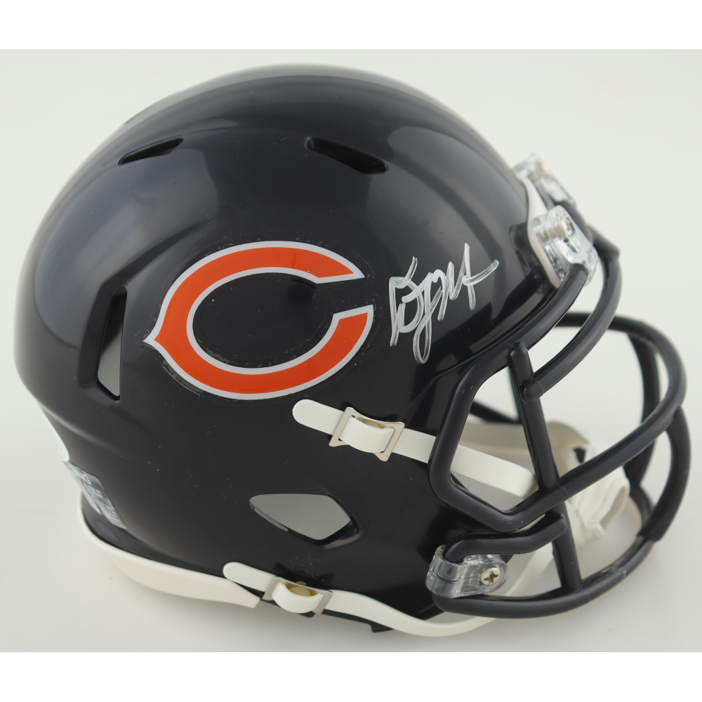 D. J. Moore Signed Bears Speed Mini Helmet (JSA) at PristineAuction.com