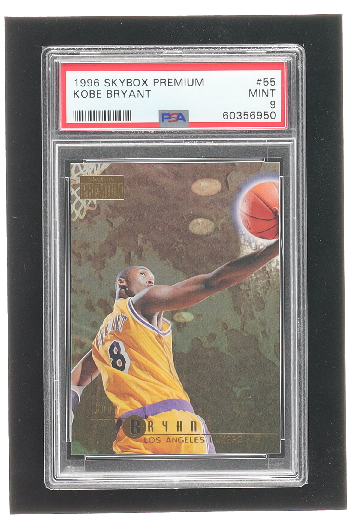Kobe Bryant 1996-97 SkyBox Premium #55 RC (PSA 9) at PristineAuction.com Kobe Bryant 1996-97 SkyBox Premium #55 RC (PSA 9) at PristineAuction.com