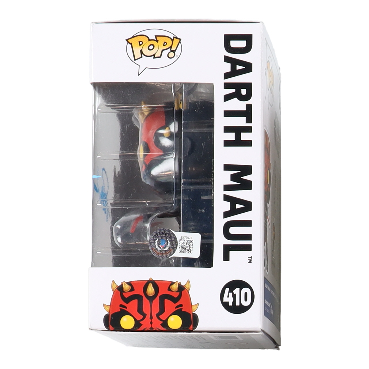 Sam Witwer Signed "Star Wars" #410 Darth Maul Funko Pop! Vinyl Figure (Beckett) at PristineAuction.com Sam Witwer Signed "Star Wars" #410 Darth Maul Funko Pop! Vinyl Figure (Beckett) at PristineAuction.com