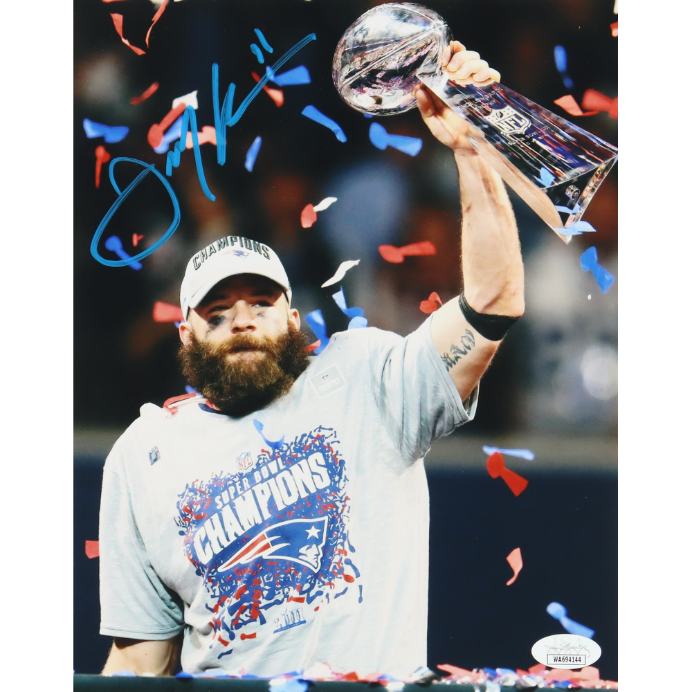 Julian Edelman Signed Patriots 8x10 Photo (JSA) at PristineAuction.com