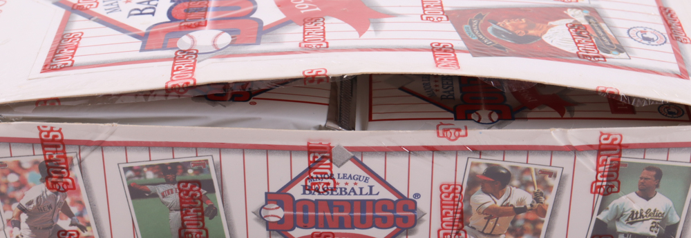 1993 Donruss Series 1 Baseball Hobby Box with (36) Packs at PristineAuction.com 1993 Donruss Series 1 Baseball Hobby Box with (36) Packs at PristineAuction.com