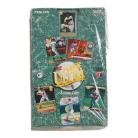 1992 Fleer Ultra Series 1 Baseball Hobby Box with (36) Packs at PristineAuction.com