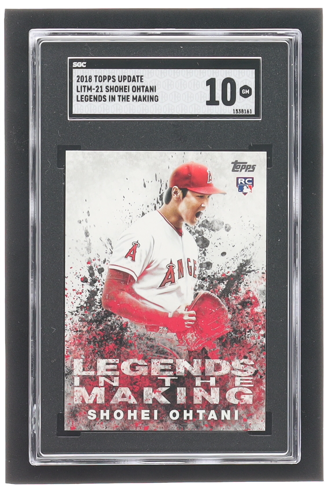 Shohei Ohtani 2018 Topps Update Legends in the Making #LITM21 RC (SGC 10) at PristineAuction.com Shohei Ohtani 2018 Topps Update Legends in the Making #LITM21 RC (SGC 10) at PristineAuction.com