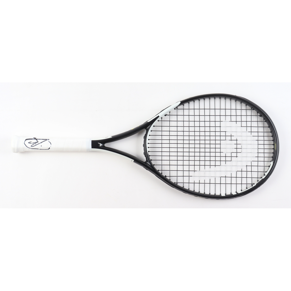 Novak Djokovic Signed Head Player Model Tennis Racket (JSA) | Pristine ...