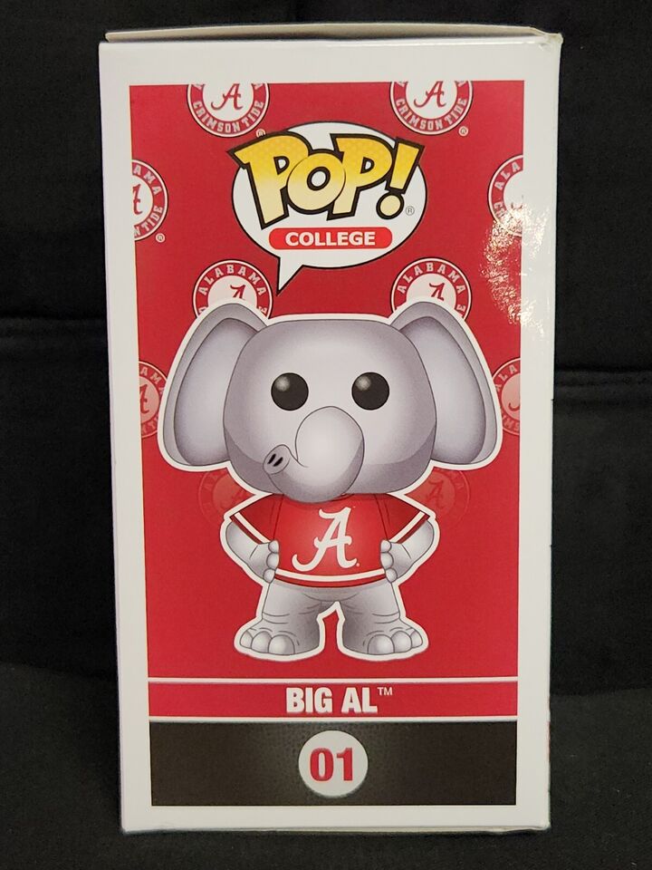 Alabama Crimson Tide #01 Big Al Funko Pop! Vinyl Figure at PristineAuction.com Alabama Crimson Tide #01 Big Al Funko Pop! Vinyl Figure at PristineAuction.com
