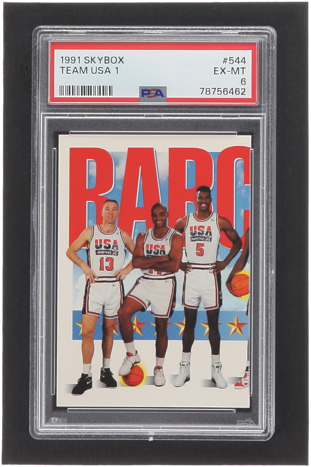 Team USA 1 1991-92 SkyBox #544 (PSA 6) at PristineAuction.com Team USA 1 1991-92 SkyBox #544 (PSA 6) at PristineAuction.com