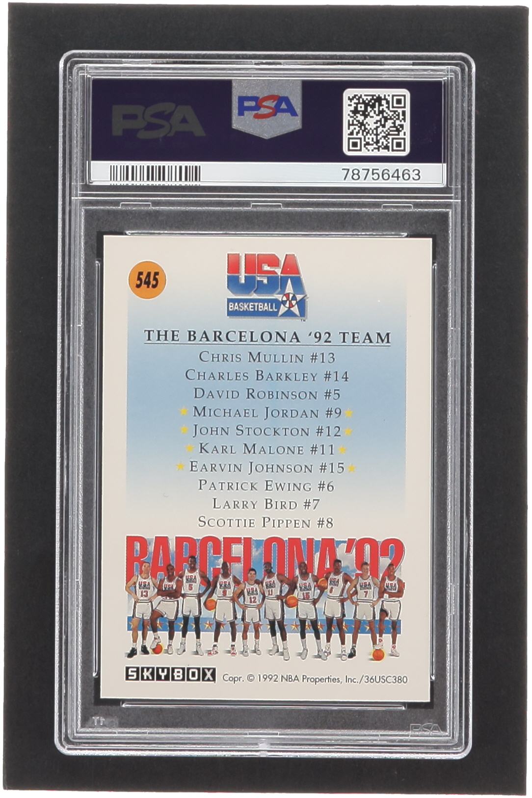 Team USA 2 1991-92 SkyBox #545 (PSA 10) at PristineAuction.com Team USA 2 1991-92 SkyBox #545 (PSA 10) at PristineAuction.com