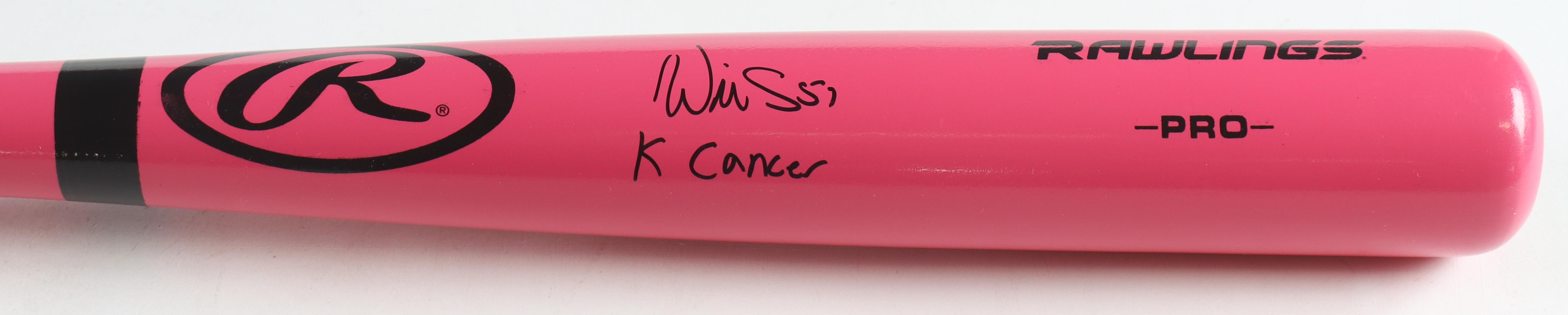Will Smith Signed Rawlings Pro Baseball Bat Inscribed "K Cancer" (Radtke) at PristineAuction.com Will Smith Signed Rawlings Pro Baseball Bat Inscribed "K Cancer" (Radtke) at PristineAuction.com