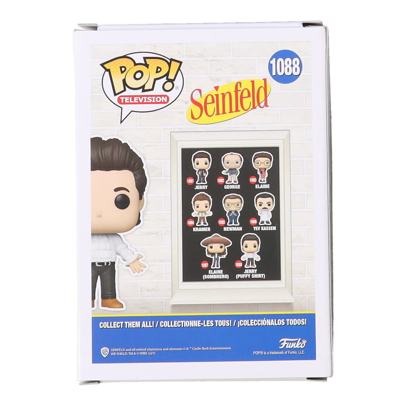 Steve Hytner Signed "Seinfeld" #1088 Jerry (Puffy Shirt) Funko Pop! Vinyl Figure Inscribed "Bania" & "Im Huge! Jerry!!" (JSA) at PristineAuction.com Steve Hytner Signed "Seinfeld" #1088 Jerry (Puffy Shirt) Funko Pop! Vinyl Figure Inscribed "Bania" & "Im Huge! Jerry!!" (JSA) at PristineAuction.com