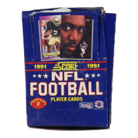 1991 Score Series 2 Football Wax Box with (36) Packs at PristineAuction.com