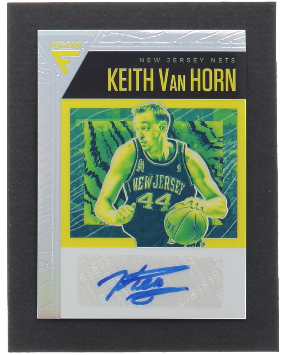 Keith Van Horn 2020-21 Panini Flux Flux Signatures #16 at PristineAuction.com Keith Van Horn 2020-21 Panini Flux Flux Signatures #16 at PristineAuction.com