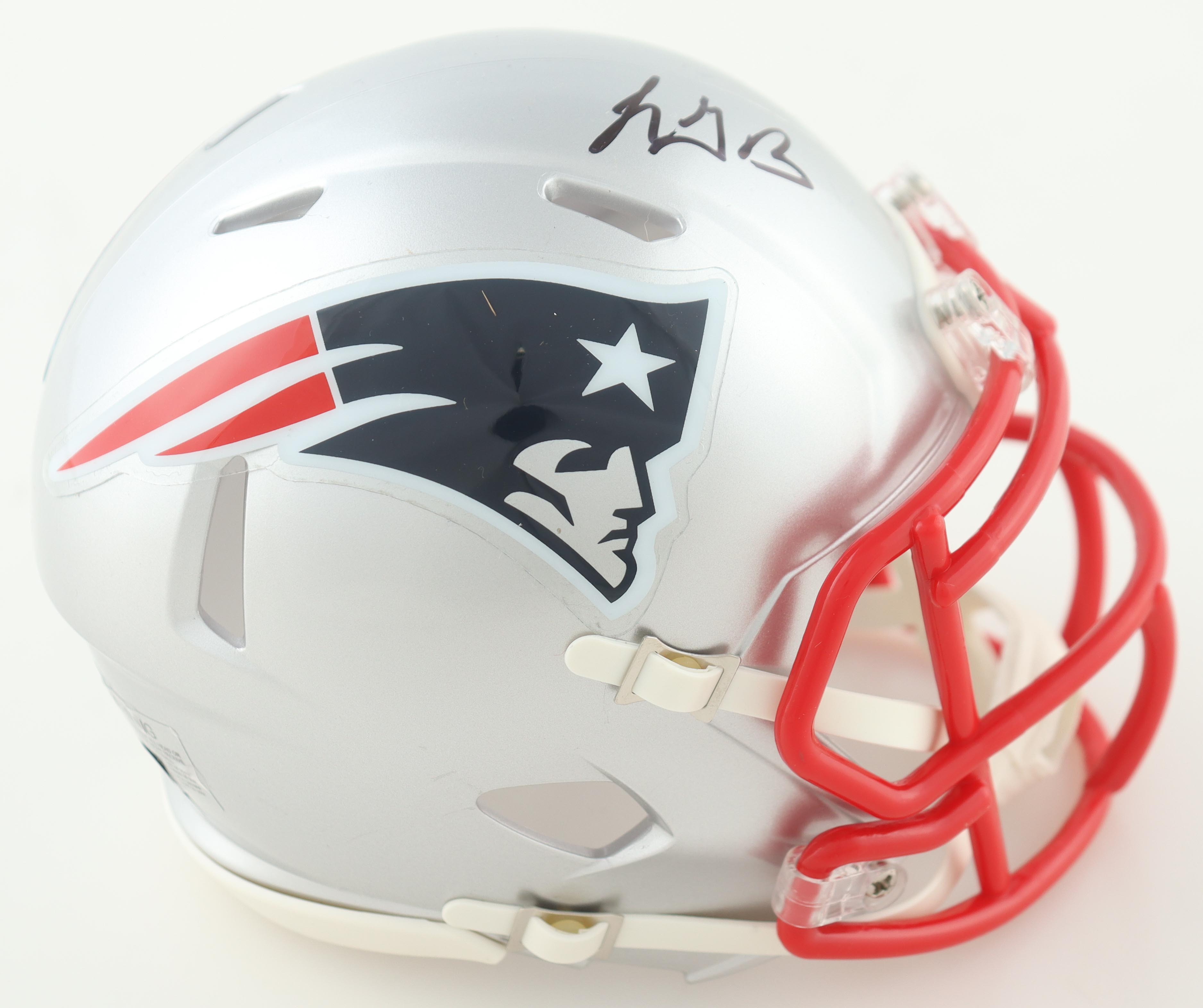 LeGarrette Blount Signed Patriots Speed Mini Helmet (Beckett) at PristineAuction.com LeGarrette Blount Signed Patriots Speed Mini Helmet (Beckett) at PristineAuction.com