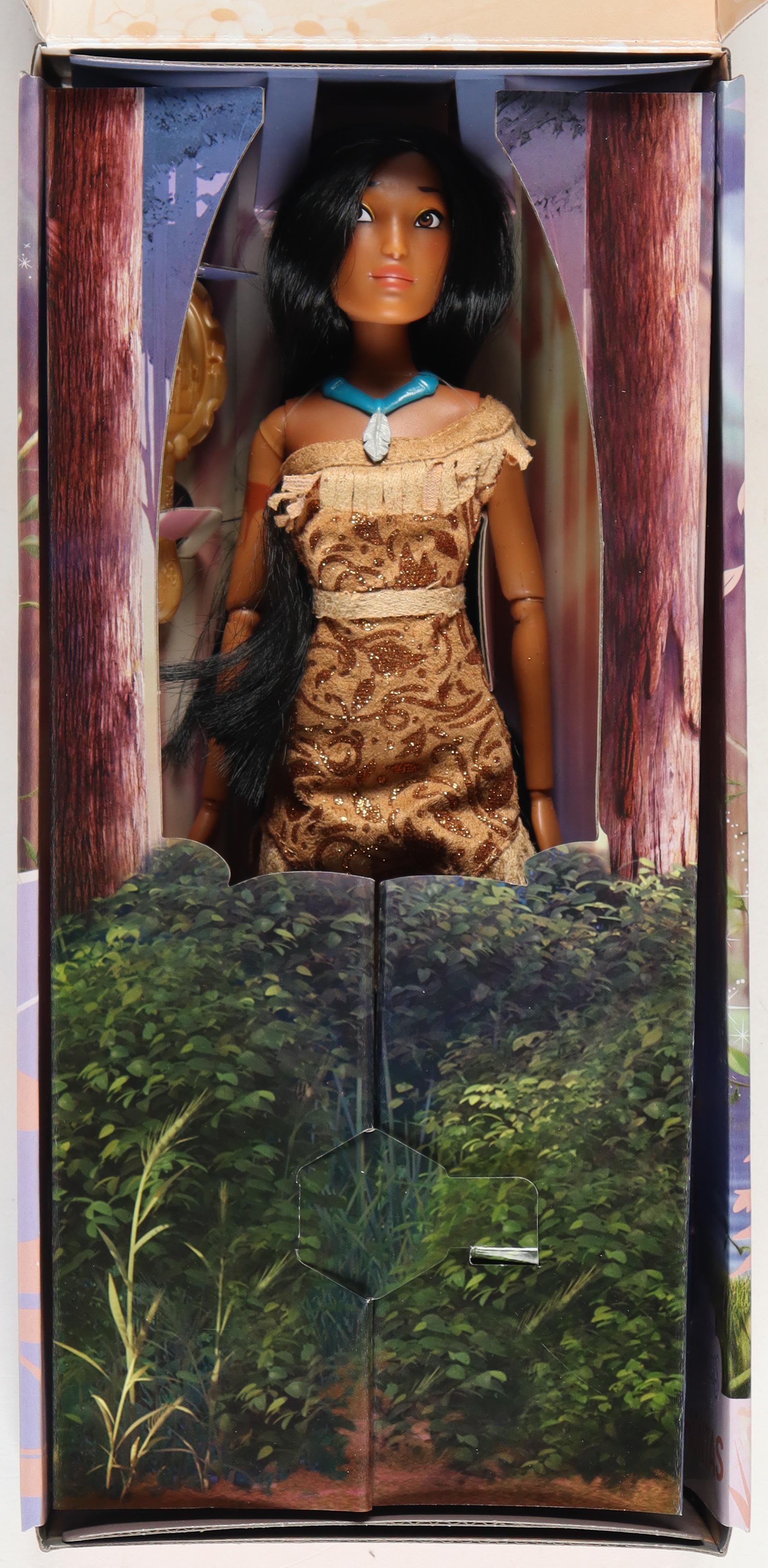 Irene Bedard Signed "Disney Princess Pocahontas" Classic Doll Inscribed "Pocahontas" at PristineAuction.com Irene Bedard Signed "Disney Princess Pocahontas" Classic Doll Inscribed "Pocahontas" at PristineAuction.com