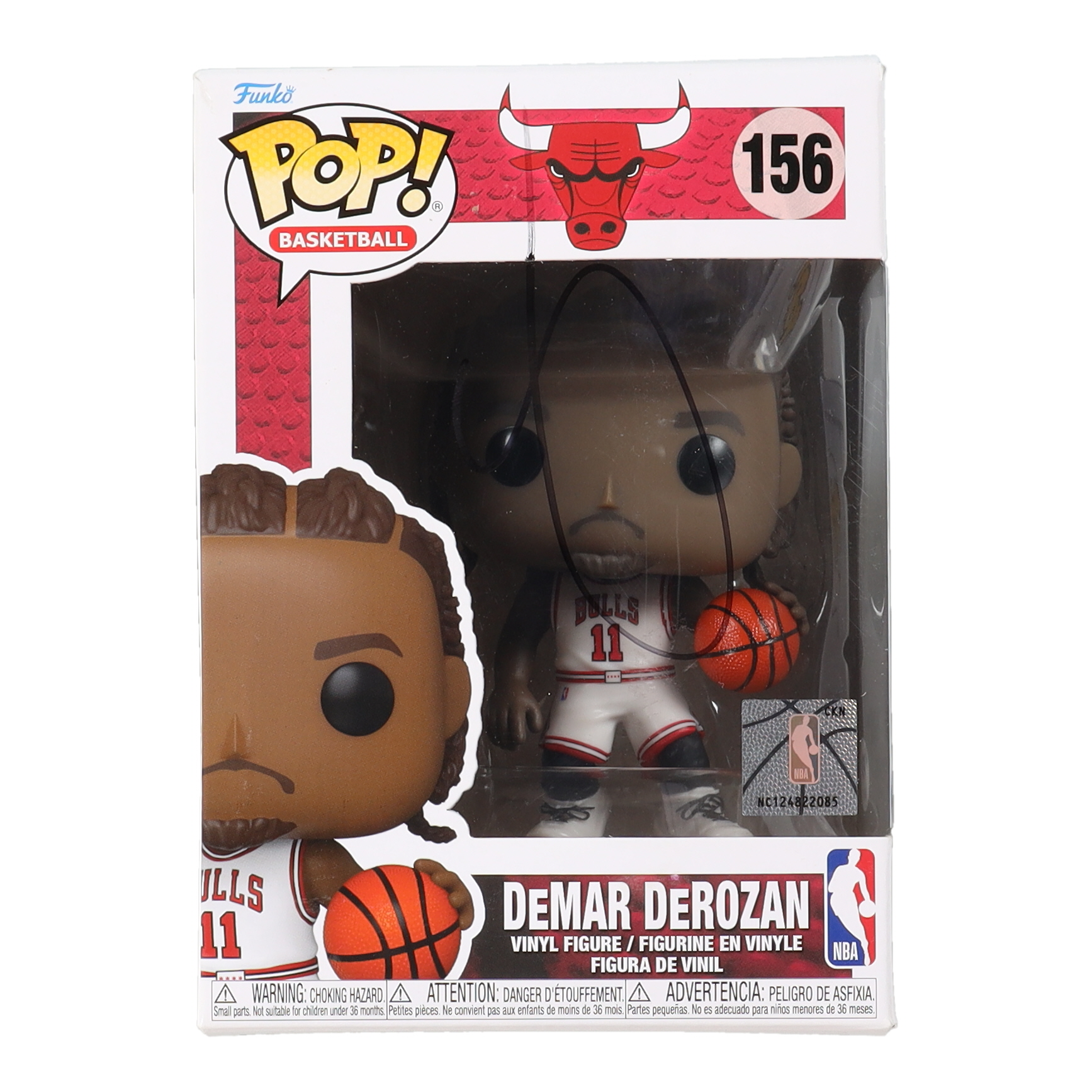 DeMar DeRozan Signed Bulls #156 Funko Pop! Vinyl Figure (PSA) at PristineAuction.com DeMar DeRozan Signed Bulls #156 Funko Pop! Vinyl Figure (PSA) at PristineAuction.com