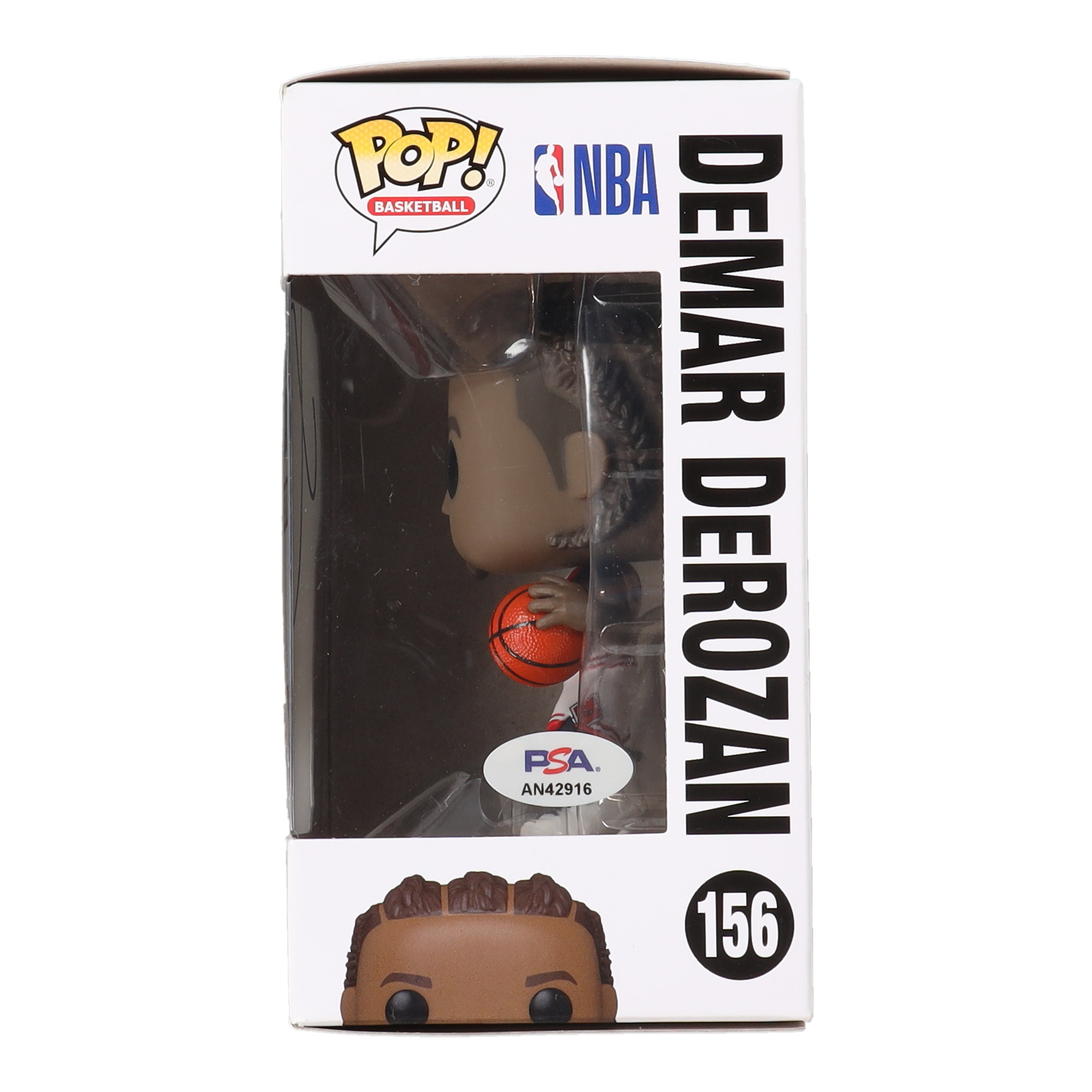DeMar DeRozan Signed Bulls #156 Funko Pop! Vinyl Figure (PSA) at PristineAuction.com DeMar DeRozan Signed Bulls #156 Funko Pop! Vinyl Figure (PSA) at PristineAuction.com