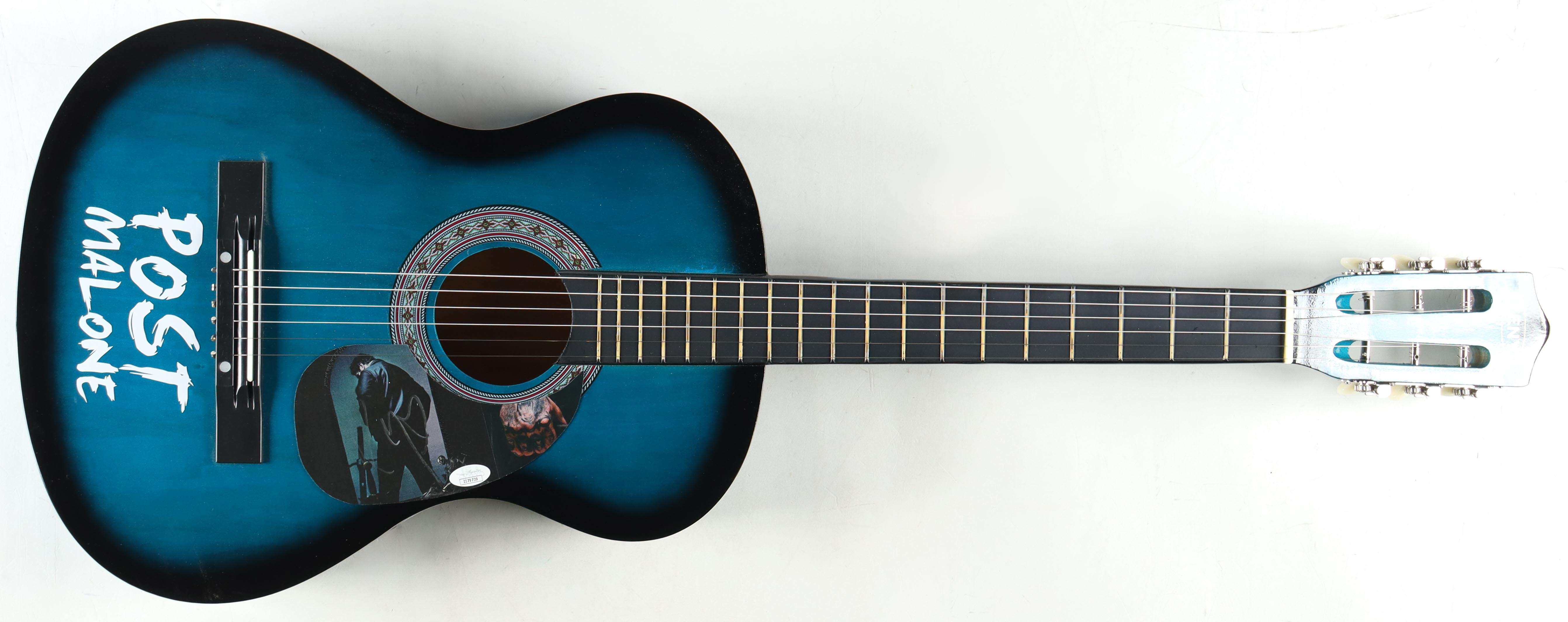 Post Malone Signed 38" Acoustic Guitar (JSA) at PristineAuction.com Post Malone Signed 38" Acoustic Guitar (JSA) at PristineAuction.com