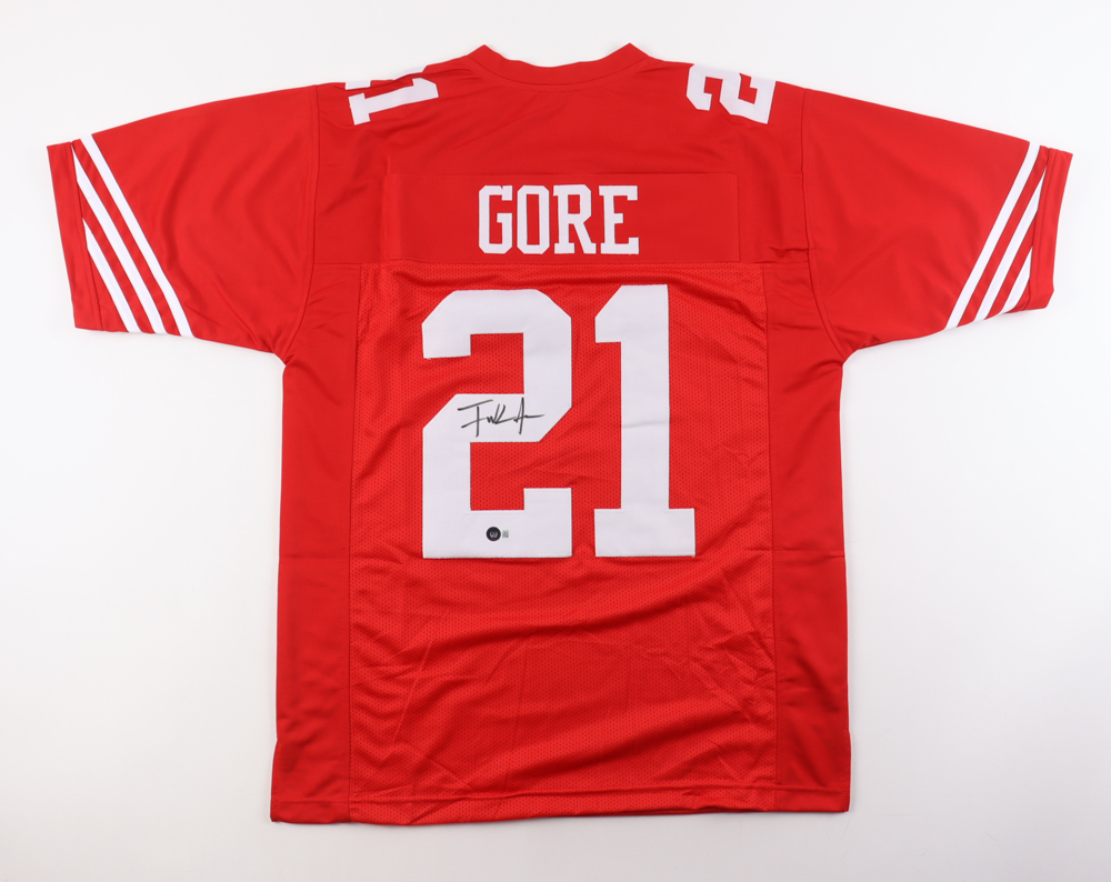 Frank Gore Signed Jersey (Beckett) at PristineAuction.com Frank Gore Signed Jersey (Beckett) at PristineAuction.com
