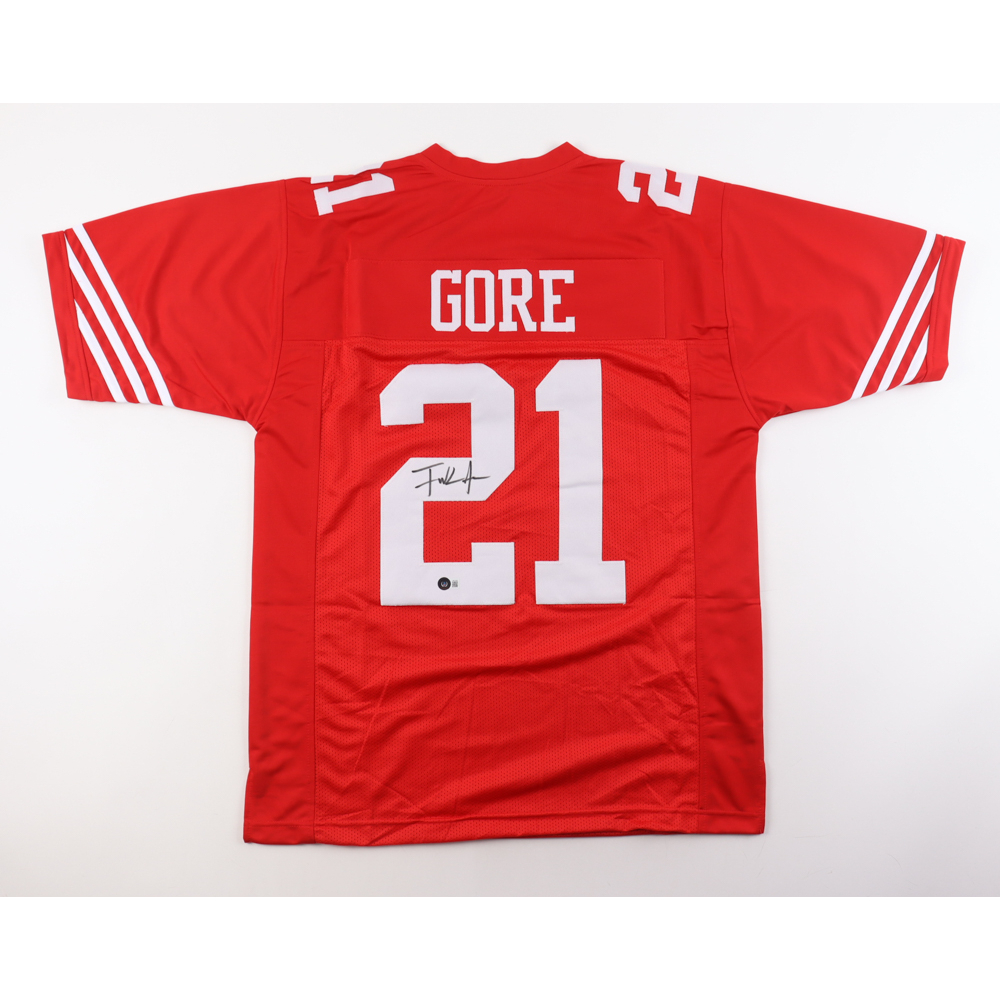 Frank Gore Signed Jersey (Beckett) at PristineAuction.com