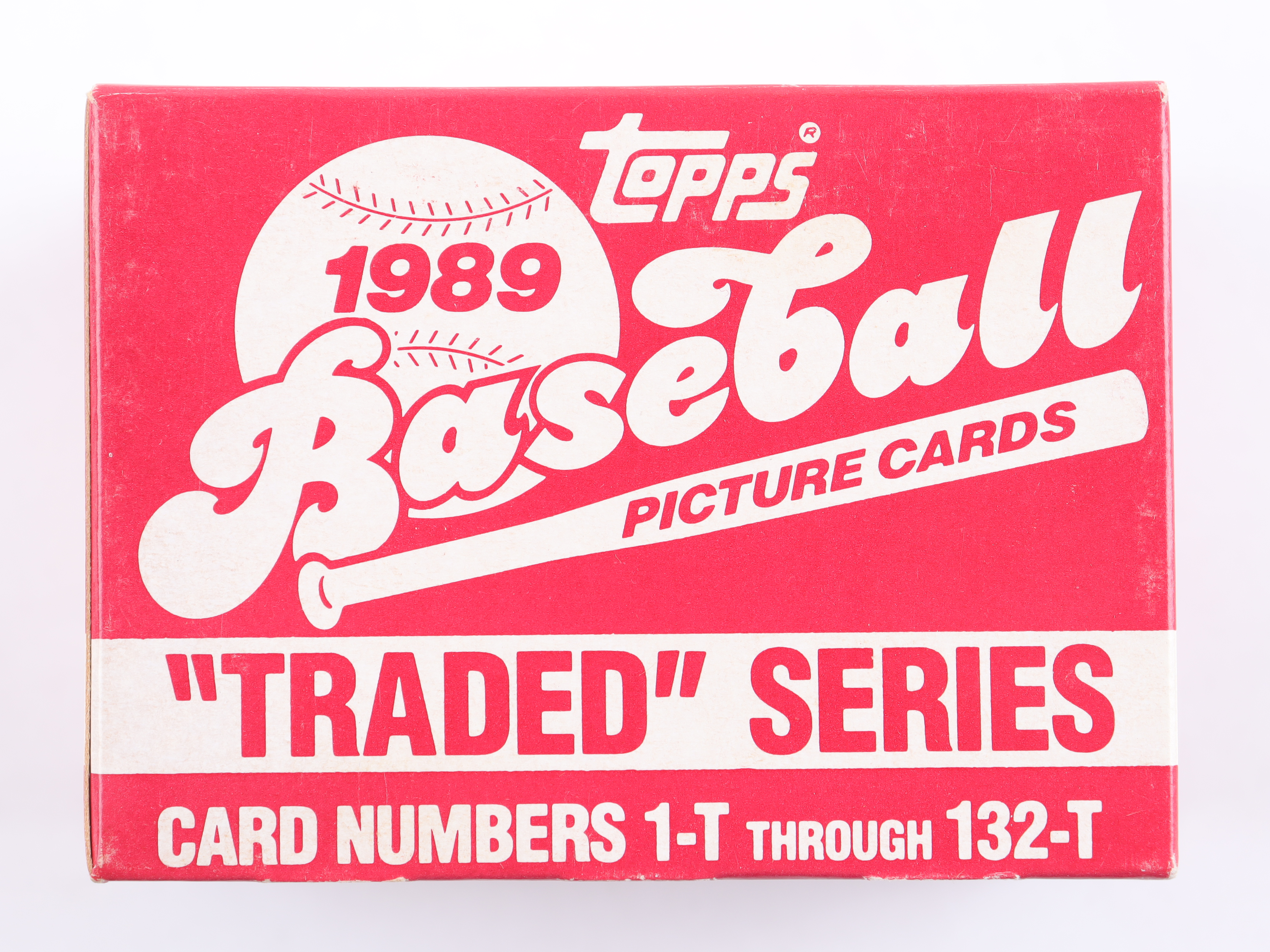 1989 Topps Traded Series Baseball Card Box of (132) Cards with #41T Ken Griffey Jr., #11T Barry Bonds, #24T Will Clark, #20T Jose Canseco, #50T Bo Jackson at PristineAuction.com 1989 Topps Traded Series Baseball Card Box of (132) Cards with #41T Ken Griffey Jr., #11T Barry Bonds, #24T Will Clark, #20T Jose Canseco, #50T Bo Jackson at PristineAuction.com