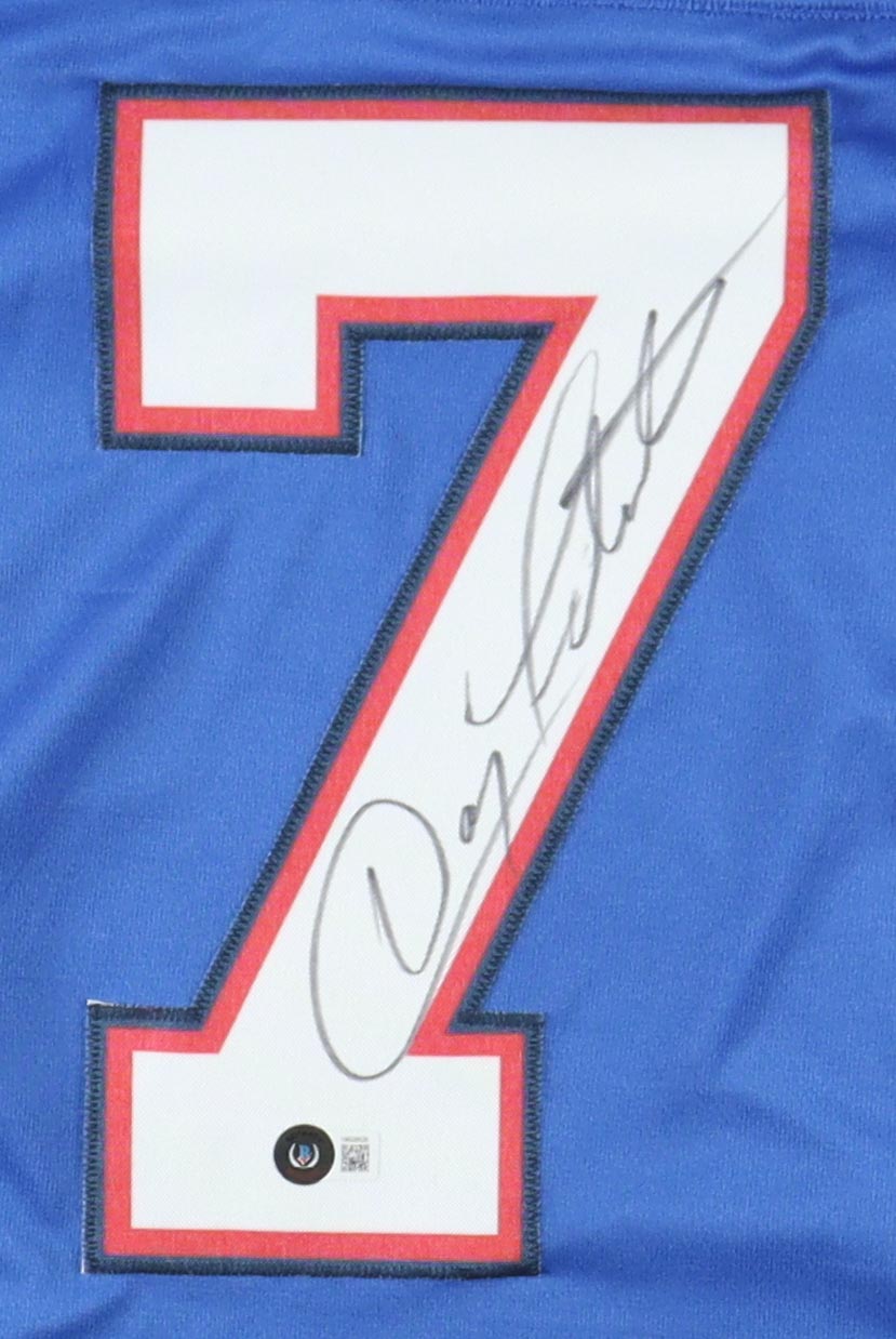 Doug Flutie Signed Jersey (Beckett) at PristineAuction.com Doug Flutie Signed Jersey (Beckett) at PristineAuction.com