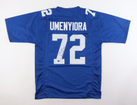 Osi Umenyiora Signed Jersey Inscribed "SB XLII & XLVI Champs!" (Beckett) at PristineAuction.com