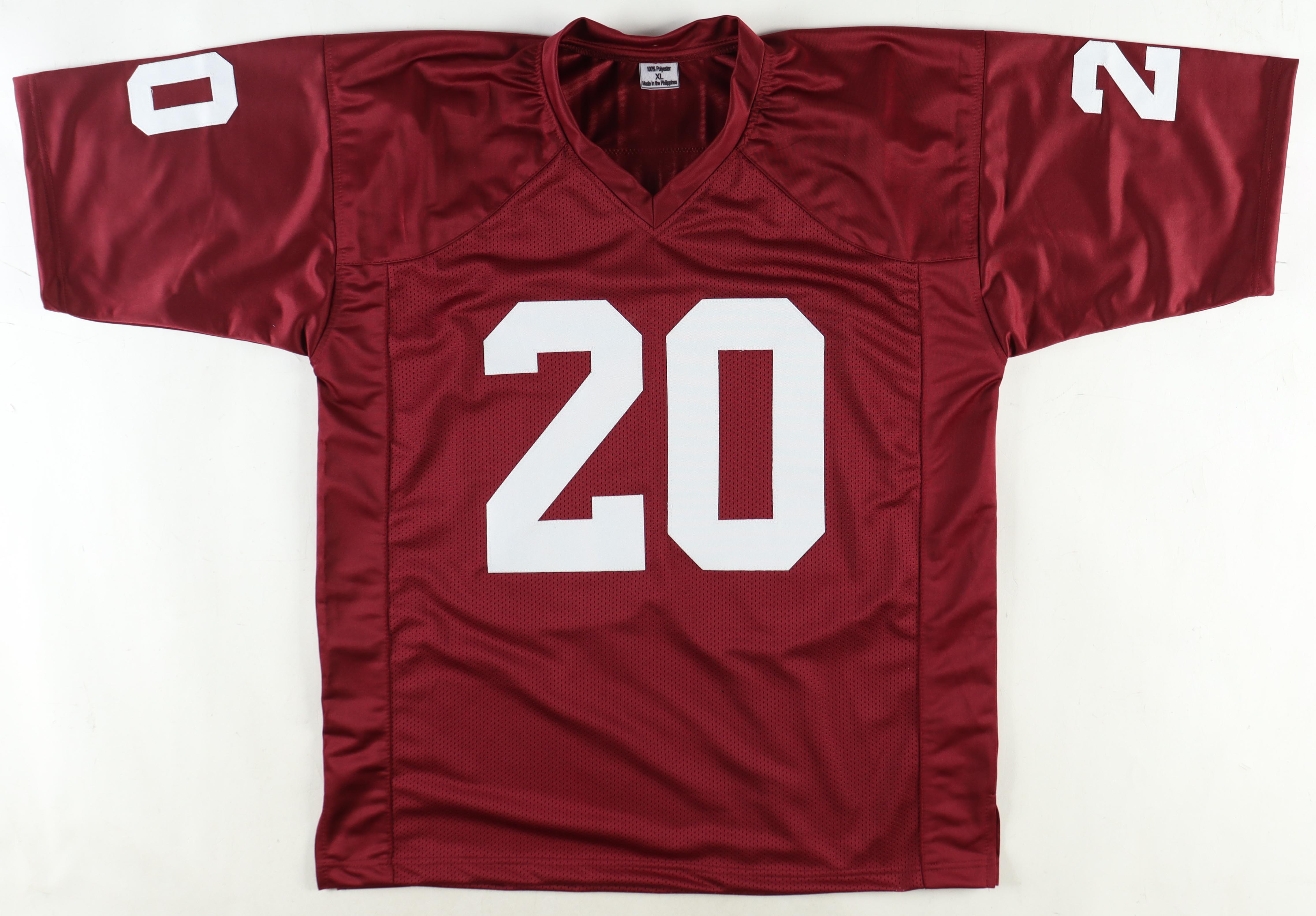 Billy Sims Signed Jersey Inscribed "2x All American" & "78-Hiesman" (Beckett) at PristineAuction.com Billy Sims Signed Jersey Inscribed "2x All American" & "78-Hiesman" (Beckett) at PristineAuction.com