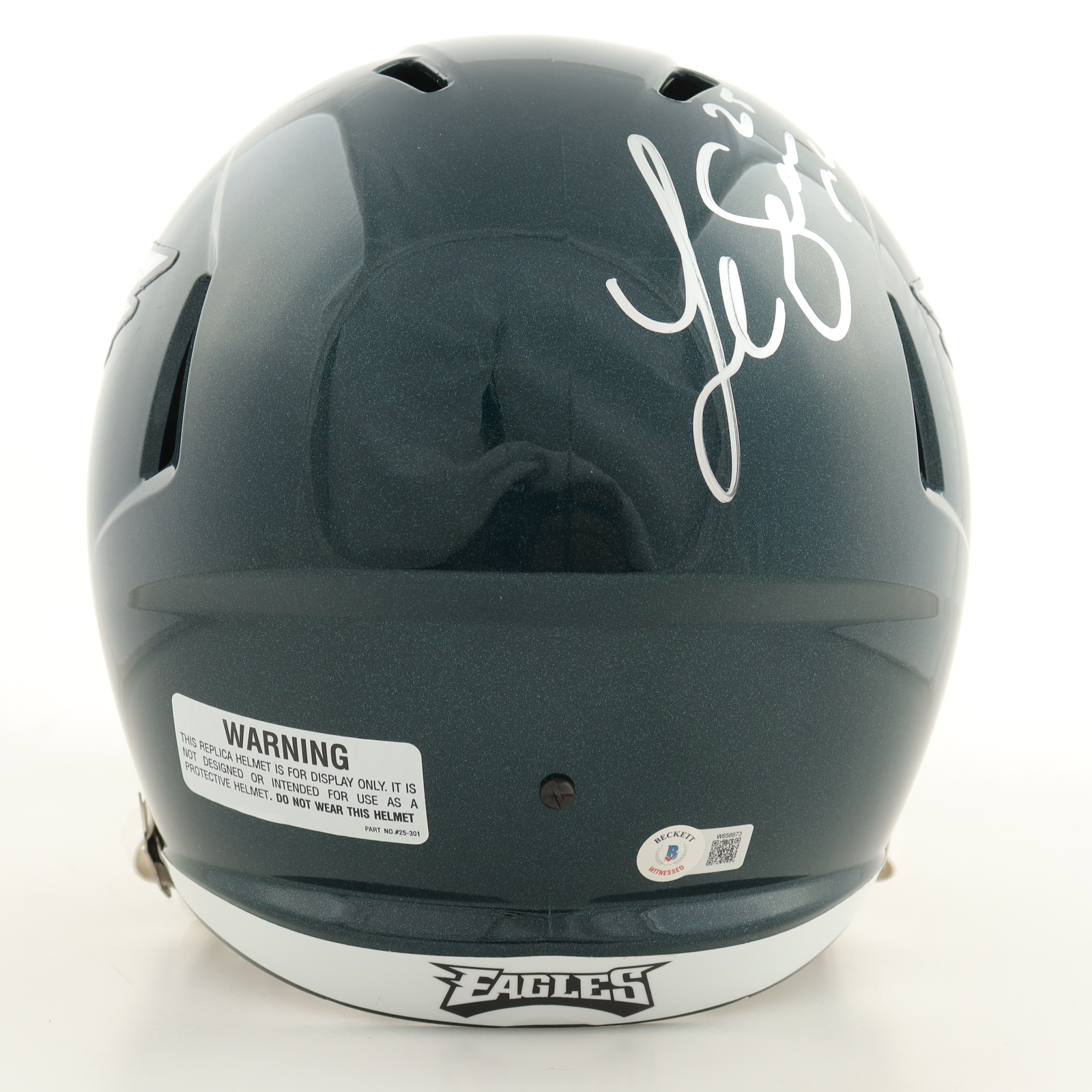 LeSean McCoy Signed Eagles Full-Size Speed Helmet (Beckett) at PristineAuction.com LeSean McCoy Signed Eagles Full-Size Speed Helmet (Beckett) at PristineAuction.com