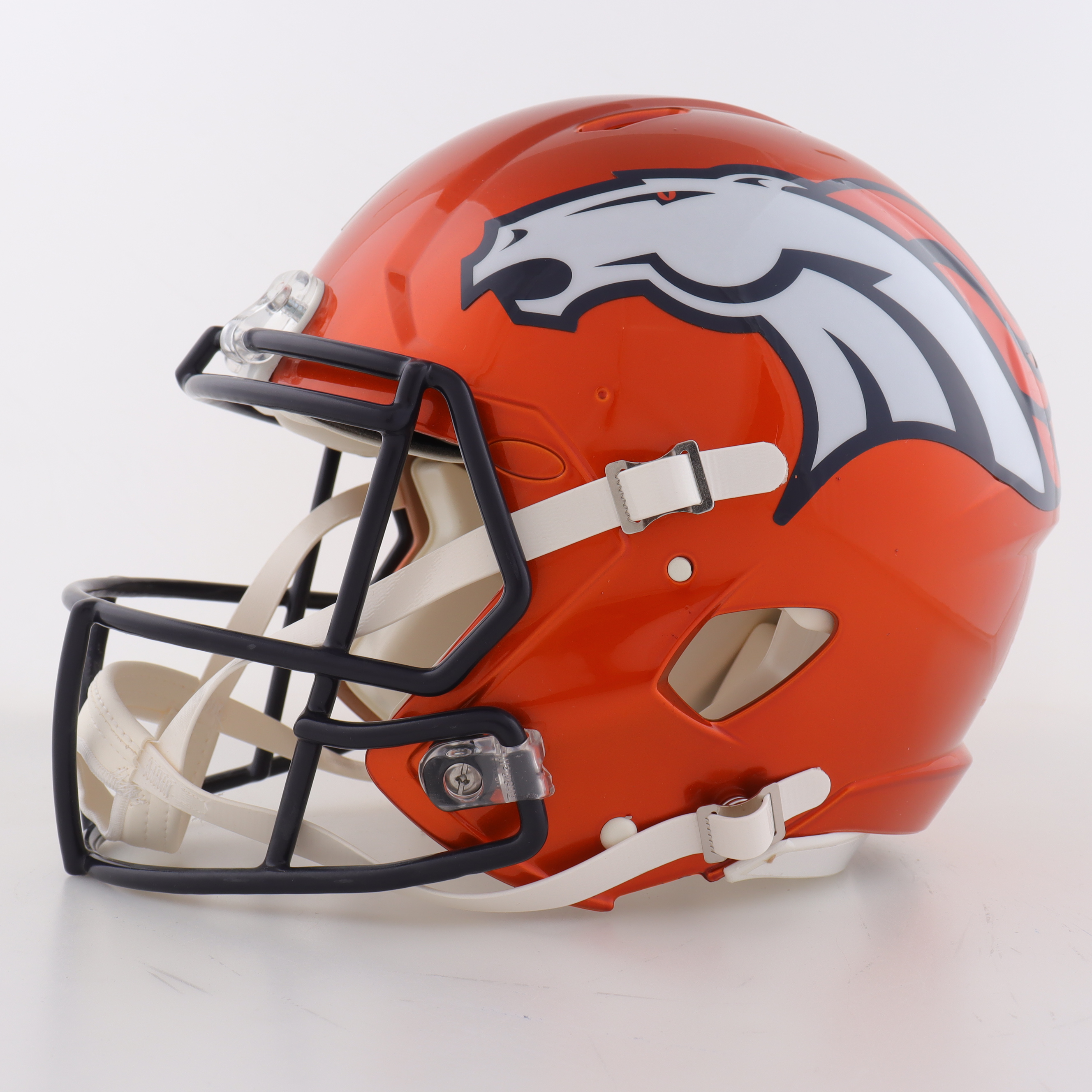 Bill Romanowski Signed Broncos Full-Size Authentic Flash Alternate Speed Helmet Inscribed "2x SB Champ" (PSA) at PristineAuction.com Bill Romanowski Signed Broncos Full-Size Authentic Flash Alternate Speed Helmet Inscribed "2x SB Champ" (PSA) at PristineAuction.com