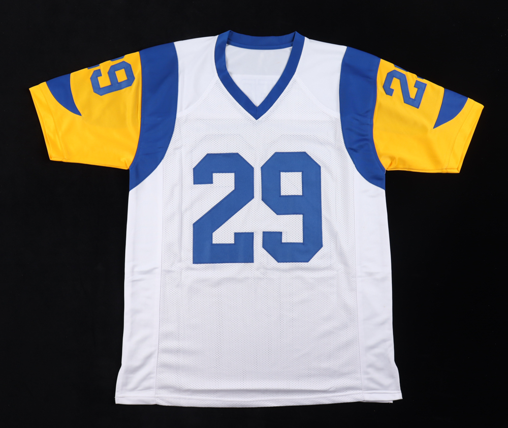 Eric Dickerson Signed Jersey Inscribed "HOF 99" (Beckett) at PristineAuction.com Eric Dickerson Signed Jersey Inscribed "HOF 99" (Beckett) at PristineAuction.com