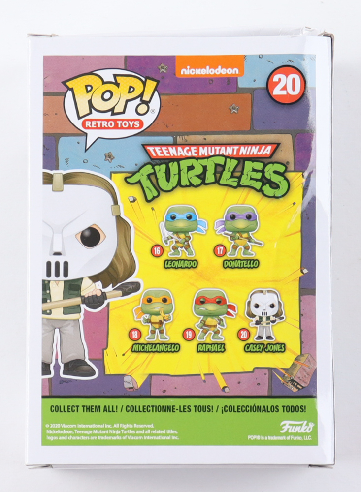 Kevin Eastman Signed "Teenage Mutant Ninja Turtles" #20 Casey Jones Funko Pop! Vinyl Figure (PA) at PristineAuction.com Kevin Eastman Signed "Teenage Mutant Ninja Turtles" #20 Casey Jones Funko Pop! Vinyl Figure (PA) at PristineAuction.com