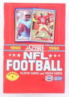 1990 Score Series 1 Football Wax Box of (36) Packs at PristineAuction.com