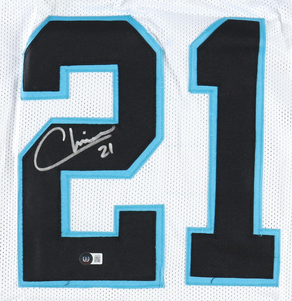 Jeremy Chinn Signed Jersey (Beckett) at PristineAuction.com Jeremy Chinn Signed Jersey (Beckett) at PristineAuction.com