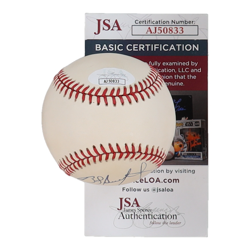 B.J. Surhoff Signed OAL Baseball (JSA) at PristineAuction.com B.J. Surhoff Signed OAL Baseball (JSA) at PristineAuction.com