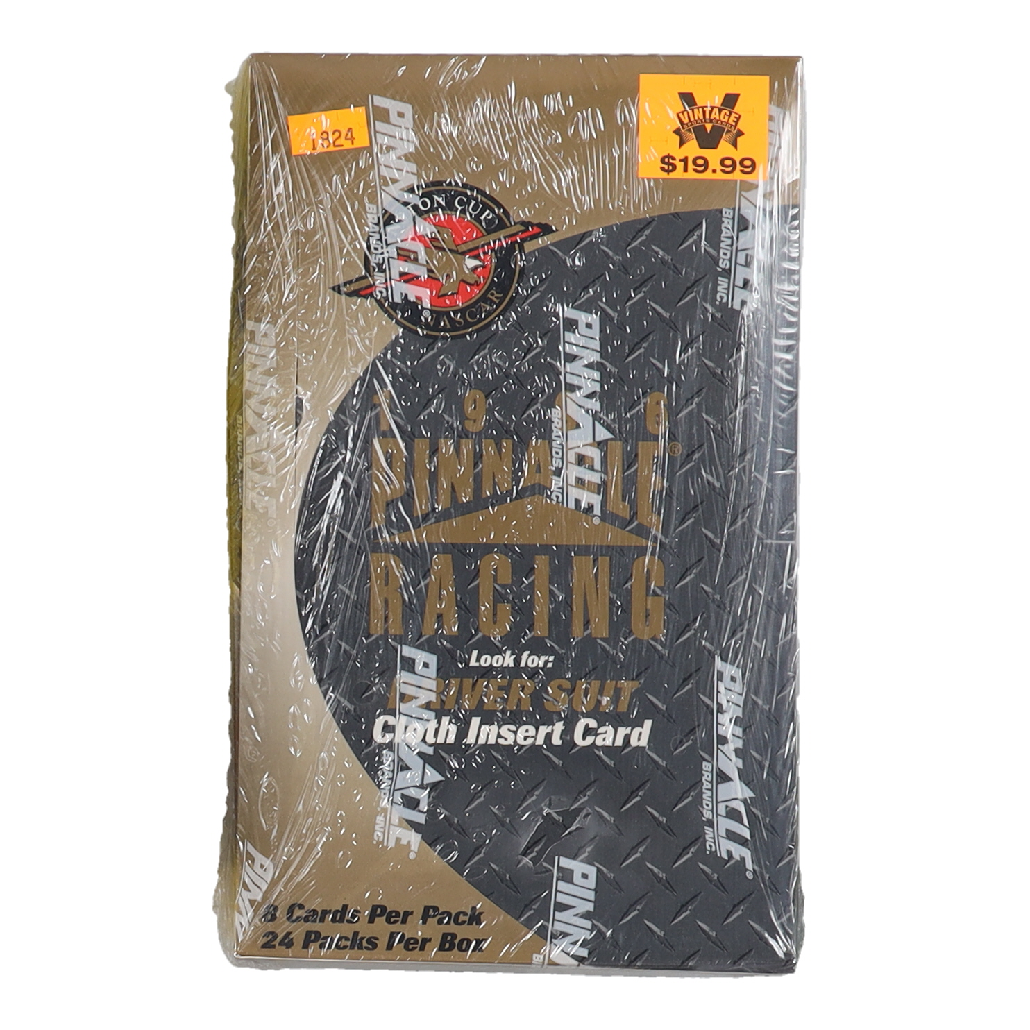 1996 Pinnacle Racing Winston Cup Collection Nascar Box With (24) Packs at PristineAuction.com 1996 Pinnacle Racing Winston Cup Collection Nascar Box With (24) Packs at PristineAuction.com