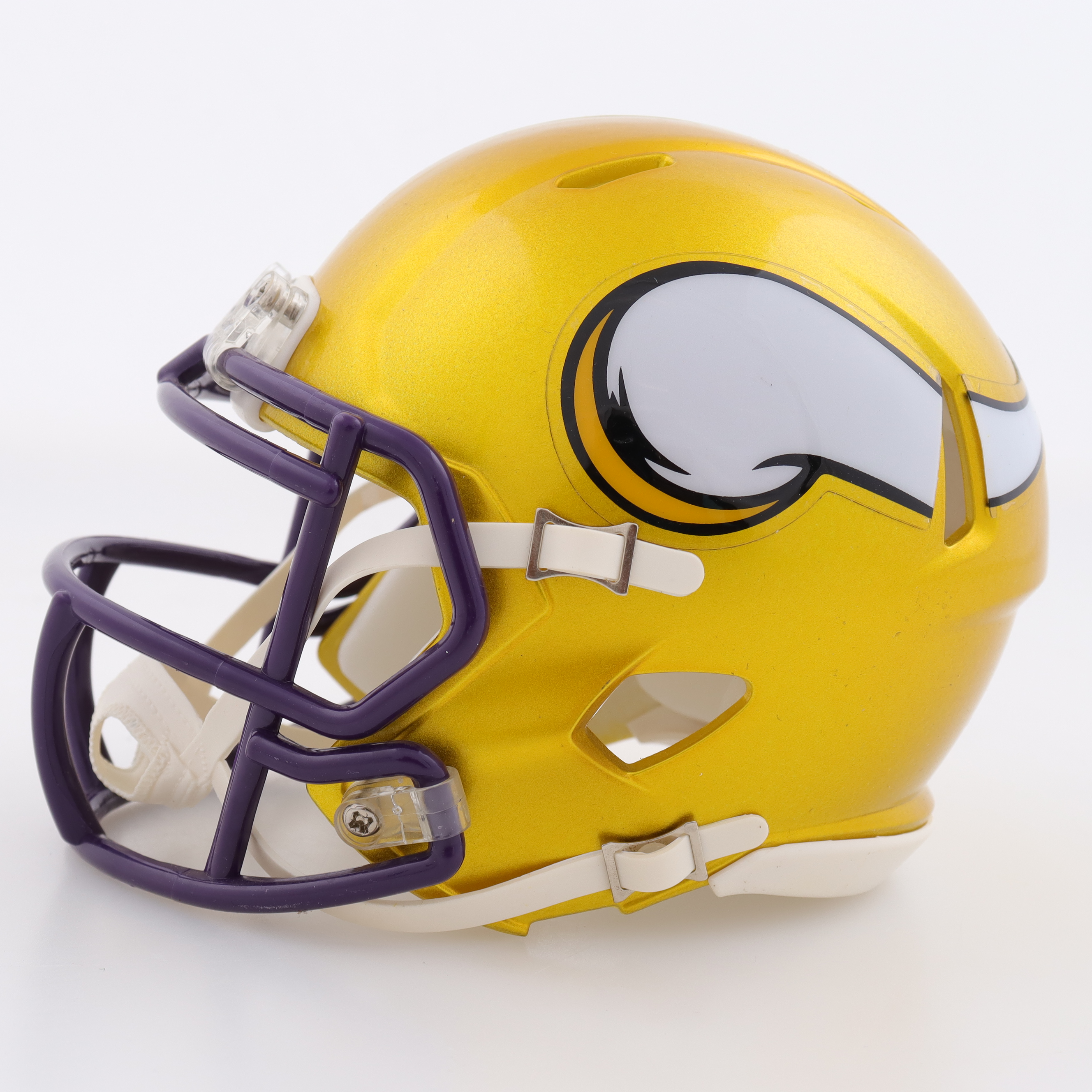 Patrick Jones II Signed Vikings Flash Alternate Speed Mini Helmet (Beckett) at PristineAuction.com Patrick Jones II Signed Vikings Flash Alternate Speed Mini Helmet (Beckett) at PristineAuction.com