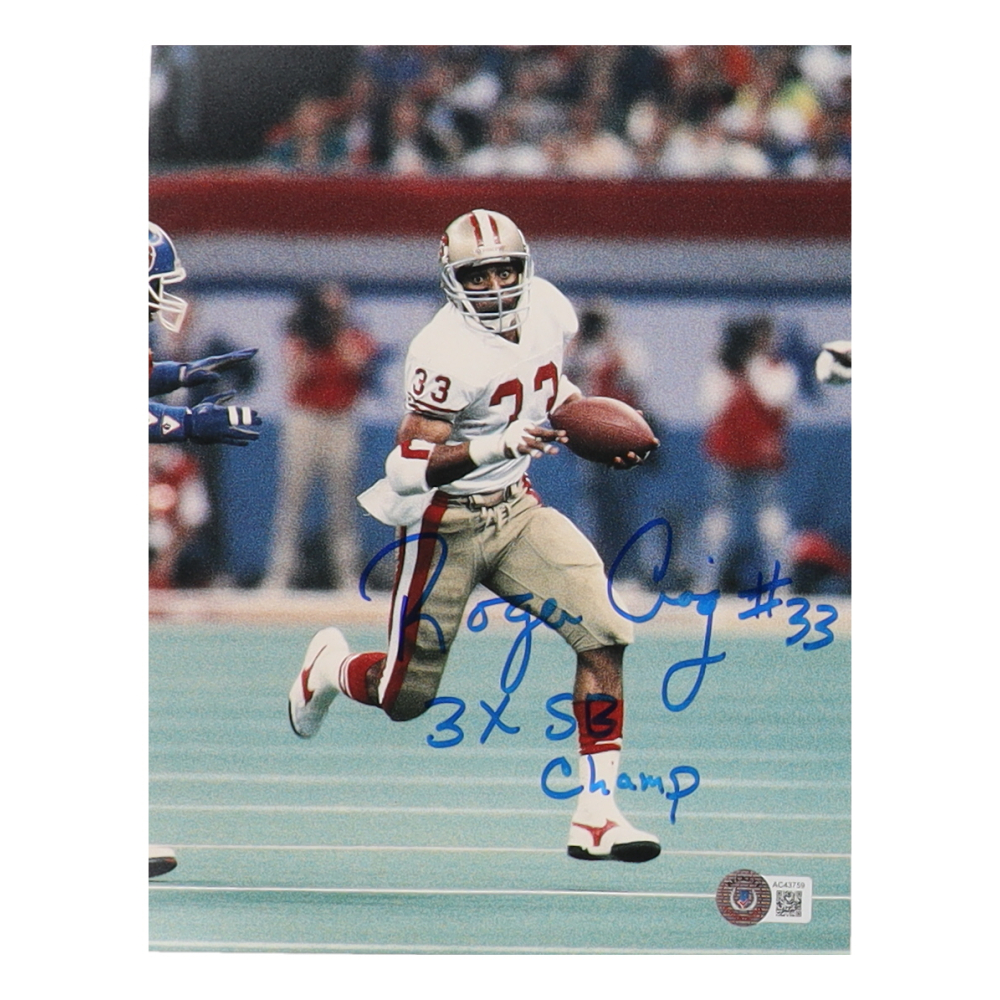Affiche Originale Roger Craig 49ers Starline 1987 - 23x35, Vintage, état Correct