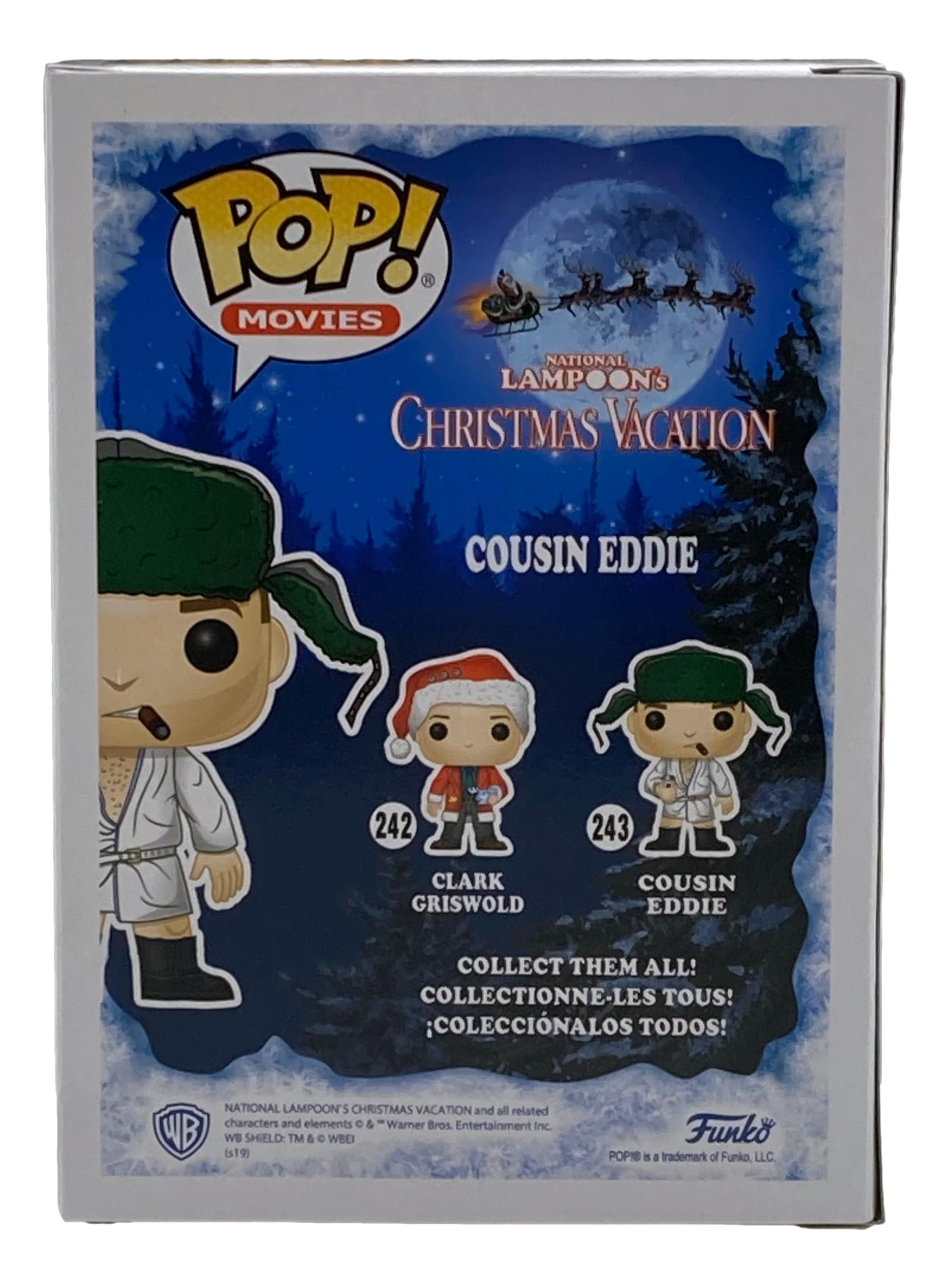 Randy Quaid Signed "National Lampoon's Christmas Vacation" #243 Cousin Eddie Funko Pop! Vinyl Figure Inscribed "Sh*tter's Full!" (Beckett) at PristineAuction.com Randy Quaid Signed "National Lampoon's Christmas Vacation" #243 Cousin Eddie Funko Pop! Vinyl Figure Inscribed "Sh*tter's Full!" (Beckett) at PristineAuction.com