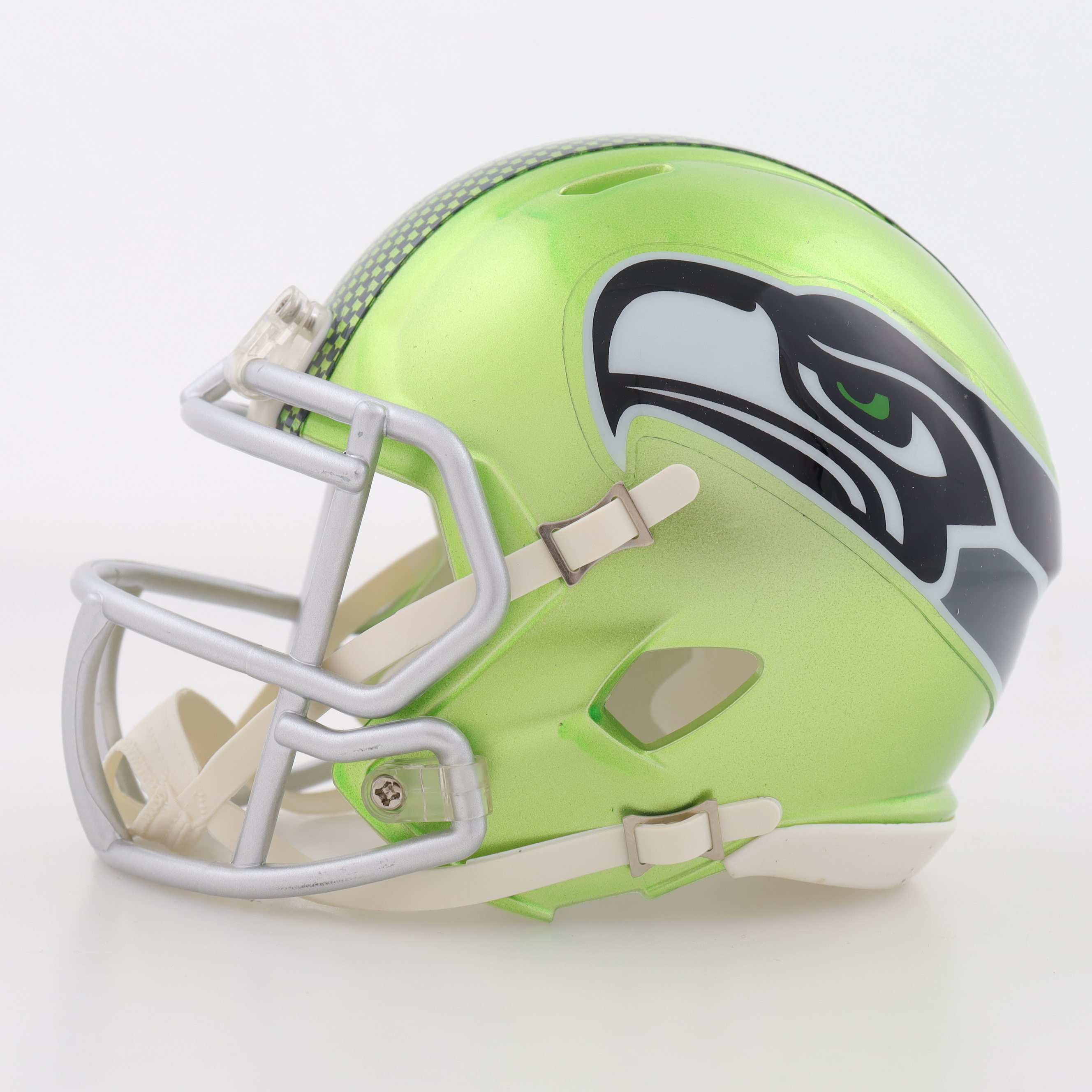 Matt Hasselbeck Signed Seahawks Flash Alternate Speed Mini Helmet (Beckett) at PristineAuction.com Matt Hasselbeck Signed Seahawks Flash Alternate Speed Mini Helmet (Beckett) at PristineAuction.com