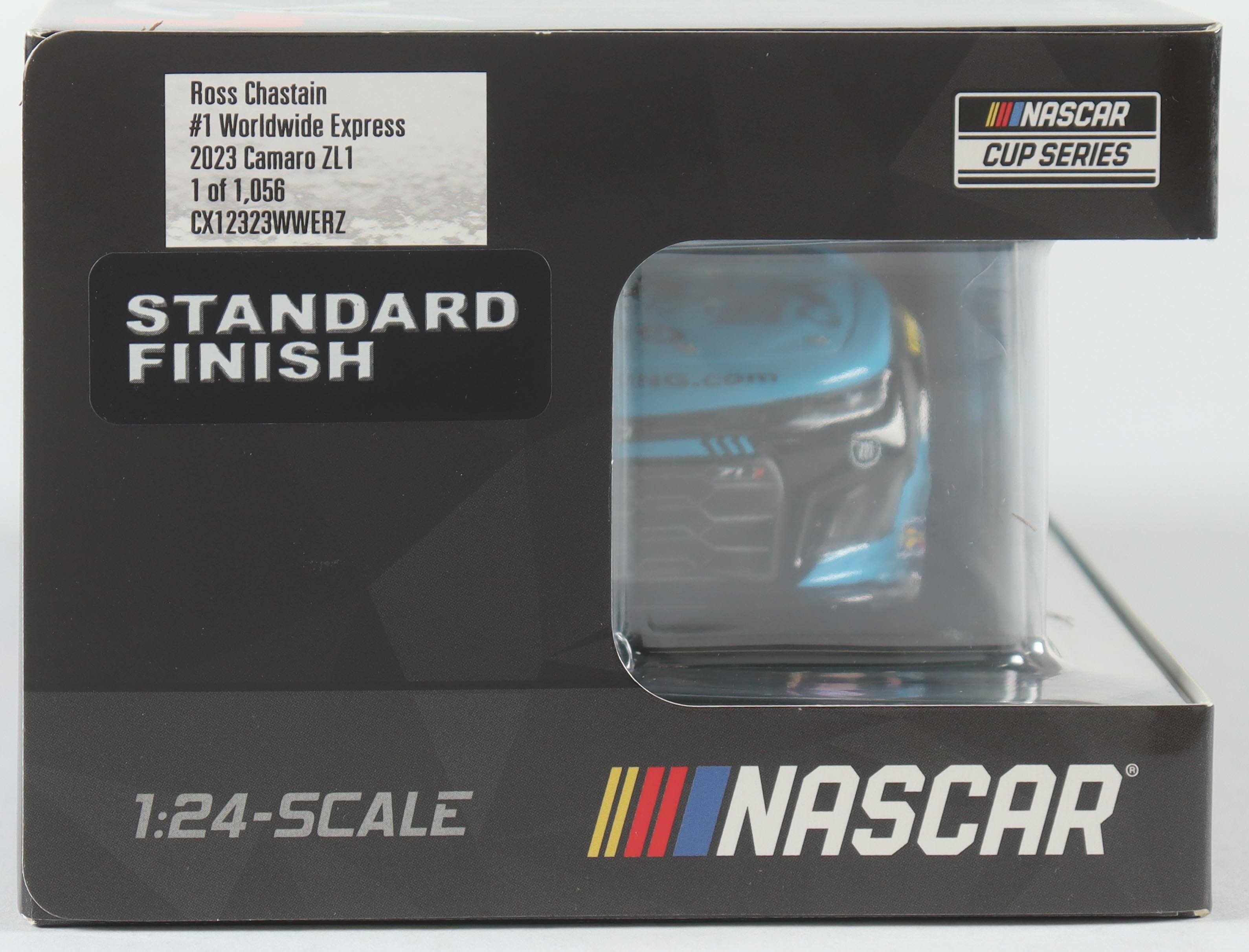 Ross Chastain Signed 2023 #1 Worldwide Express I 1:24 Diecast Car (PA) at PristineAuction.com Ross Chastain Signed 2023 #1 Worldwide Express I 1:24 Diecast Car (PA) at PristineAuction.com