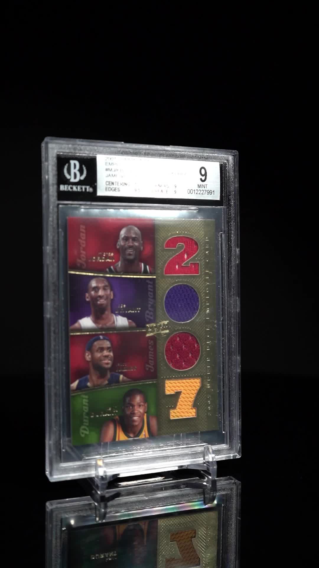 2007-08 Upper Deck Employee Quad Jersey Michael Jordan