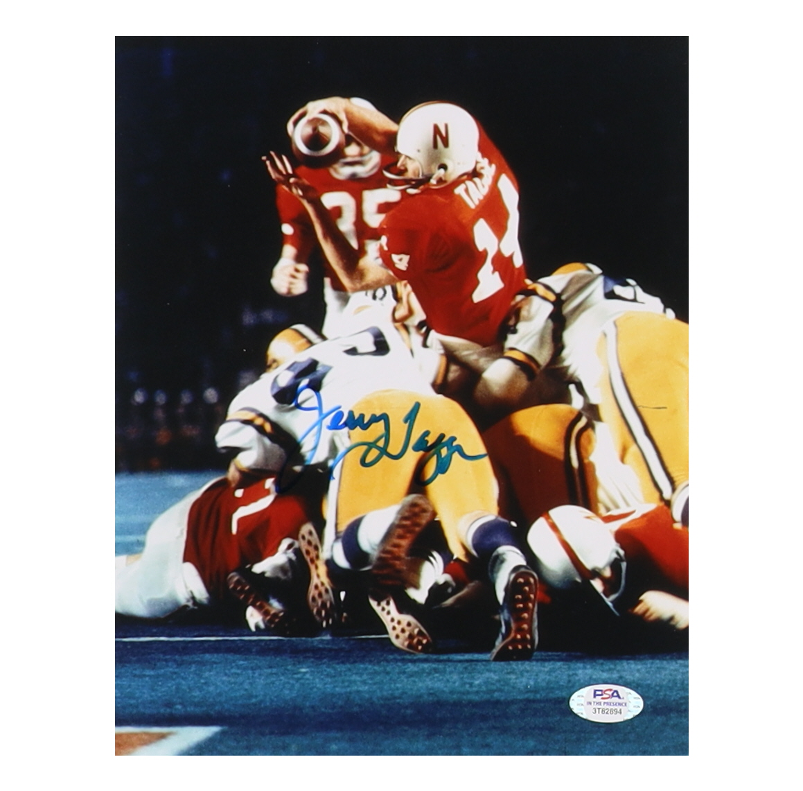 Jerry Tagge Signed Nebraska Cornhuskers 8x10 Photo (PSA) at PristineAuction.com Jerry Tagge Signed Nebraska Cornhuskers 8x10 Photo (PSA) at PristineAuction.com